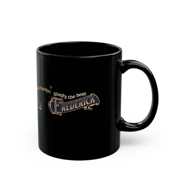 Blessed with the Best Grandpa Mug – Personalized Name Gift