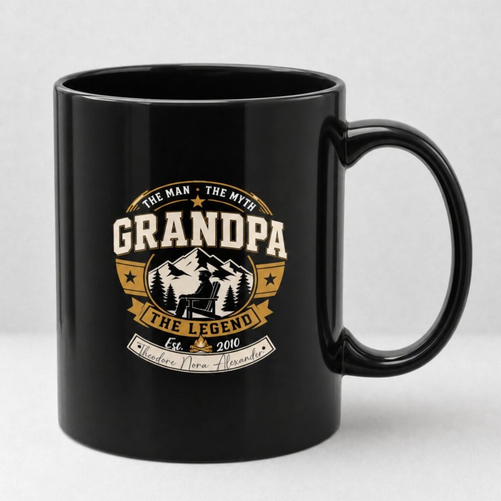 The Man, The Myth, The Grandpa Mug