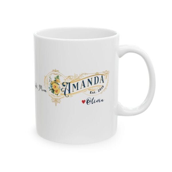 Mom's Kids Mug – Personalized Name & Est. Year Gift