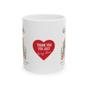 Best Grandma in the World Mug – Personalized with Names & Photo