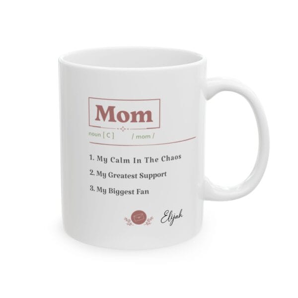 Mom Definition Mug – Personalized Name Gift