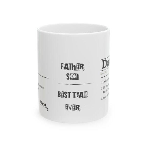 Dad Definition Mug – Funny Personalized Name Gift for Dad
