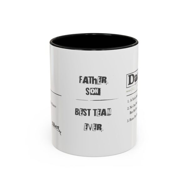 Dad Definition Accent Mug – Funny Personalized Name Gift