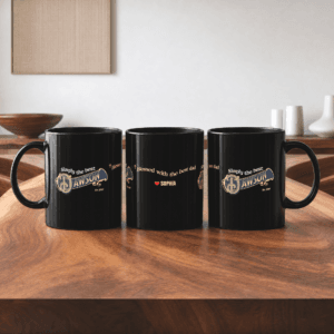 Personalized Blessed with the Best Dad Mug – Custom Family Name