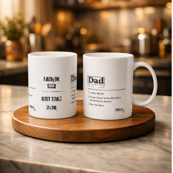 Dad Definition Mug – Funny Personalized Name Gift for Dad