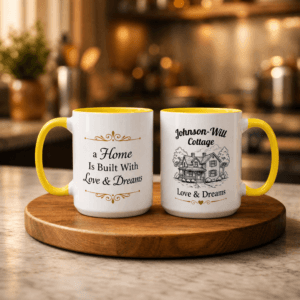 Family Love & Dreams Accent Mug