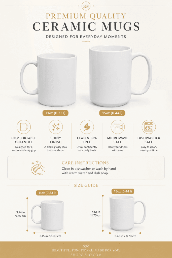 Mummy & Daughter Ceramic Mug – Personalized Name & Date Gift additional information